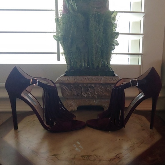 Prada suede fringe sandal - Picture 3 of 5